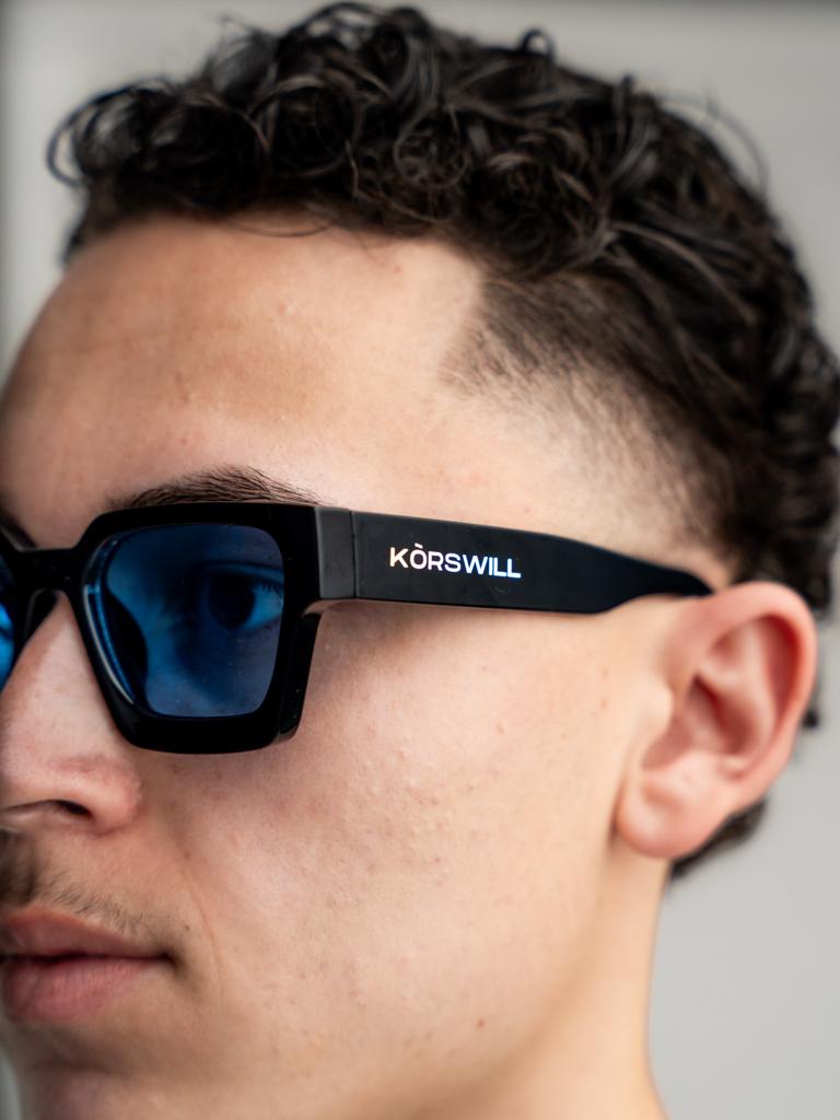 Korswill Ryder Clear Black Sunglass